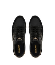 BLAUER MILLEN  Adidași BLACK - Pantofi femei - 4
