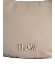 ALVIERO MARTINI PRIMA CLASSE PUFFY NYLON Geantă de umăr mini semilună gri - Genți femei - 3