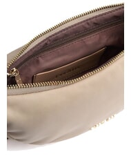 ALVIERO MARTINI PRIMA CLASSE PUFFY NYLON Geantă de umăr mini semilună gri - Genți femei - 4