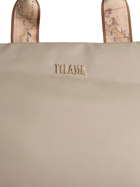 PUFFY NYLON Geantă tote cu curea de umăr gri - Genți femei