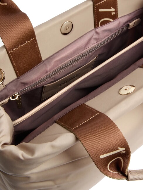 PUFFY NYLON Geantă tote cu curea de umăr gri - Genți femei