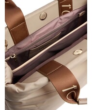 ALVIERO MARTINI PRIMA CLASSE PUFFY NYLON Geantă tote cu curea de umăr gri - Genți femei - 4