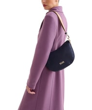 ALVIERO MARTINI PRIMA CLASSE STORMY NYLON Geantă de umăr mică cu semilună albastru de noapte - Genți femei - 5