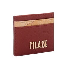 ALVIERO MARTINI PRIMA CLASSE WINDY CITY Suport plat pentru carduri arțar roșu - Portofele femei - 3