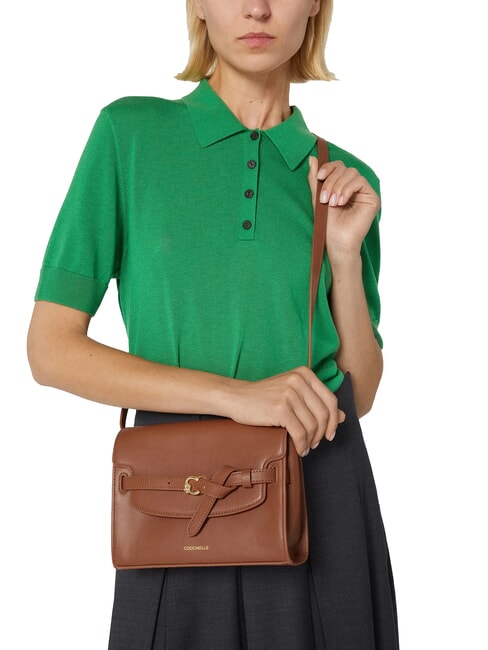 SABINE  Geantă de umăr mini coacăze - Genți femei