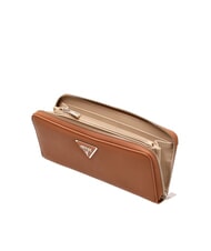 GUESS LAUREL 2 Portofel mare cu fermoar și mâner - Portofele femei