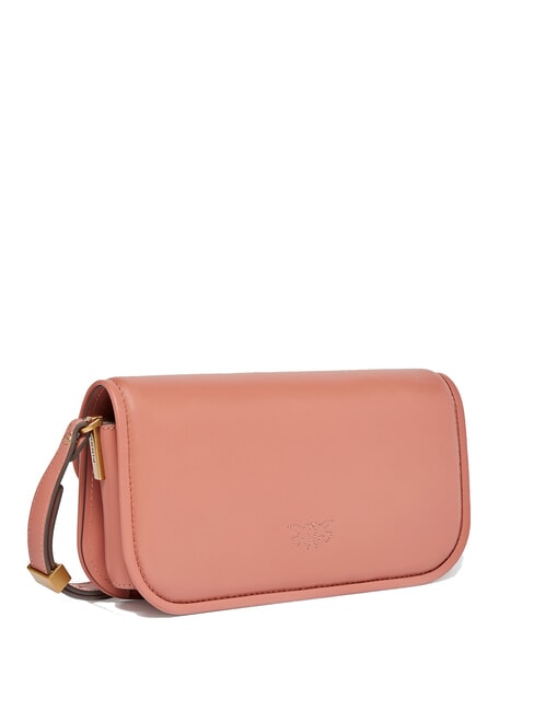 LOVE BOX Geantă de umăr, din piele Aragon maro-aur antic - Genți femei