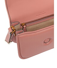 PINKO LOVE BOX Mini geantă nappa cu clapă Aragon maro-aur antic - Genți femei - 3