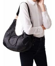 BORBONESE FOLD Geanta de umar negru &icirc;nchis - Genți femei - 4