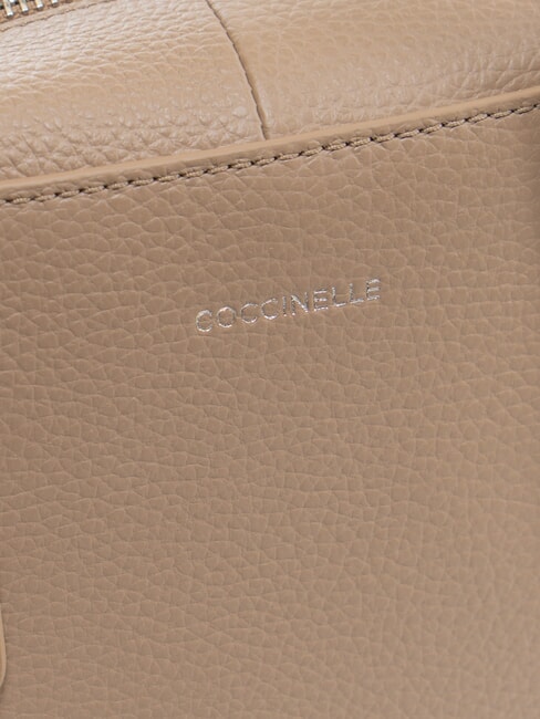 SWAP Geantă tip ghiozdan din piele cu curea de umăr taupe cald - Genți femei