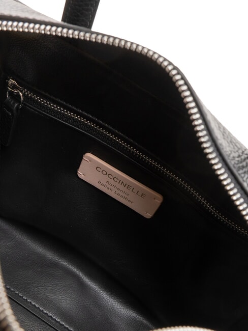 SWAP Geantă tip ghiozdan din piele cu curea de umăr negru - Genți femei