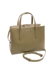 COCCINELLE SWAP Geantă din piele cu curea de umăr verde laur - Genți femei - 2