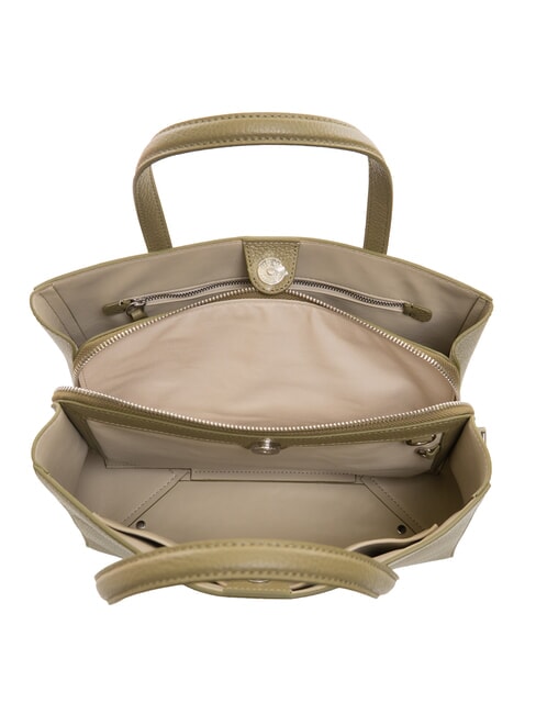 SWAP Geantă din piele cu curea de umăr verde laur - Genți femei