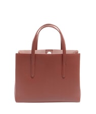 COCCINELLE SWAP Geantă din piele cu curea de umăr coniac - Genți femei - 3