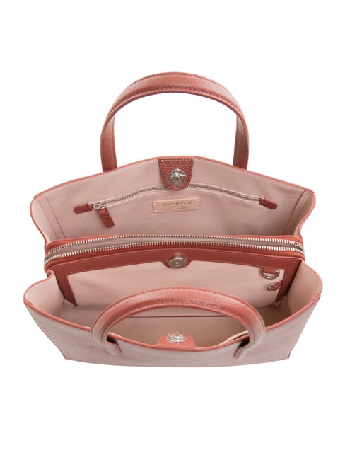 SWAP Geantă din piele cu curea de umăr coniac - Genți femei