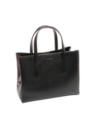 COCCINELLE SWAP Geantă din piele cu curea de umăr negru - Genți femei - 3