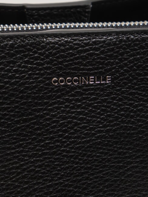 SWAP Geantă din piele cu curea de umăr negru - Genți femei