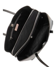 COCCINELLE SWAP Geantă de cumpărături din piele de umăr negru - Genți femei - 6