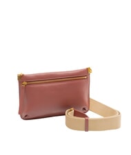 COCCINELLE HYLE Geantă mică de umăr din piele plată coniac - Genți femei - 2