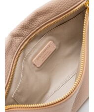 COCCINELLE HYLE Geantă mică de umăr din piele plată rozete - Genți femei - 5