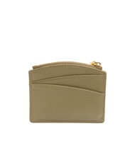 COCCINELLE ROUNDED PRINTED Portcard mic din piele cu fermoar - Portofele femei