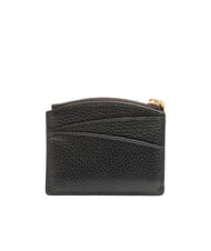 COCCINELLE ROUNDED PRINTED Portcard mic din piele cu fermoar - Portofele femei