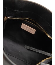 COCCINELLE KLICHE Geantă de mână din piele cu curea de umăr negru - Genți femei - 6