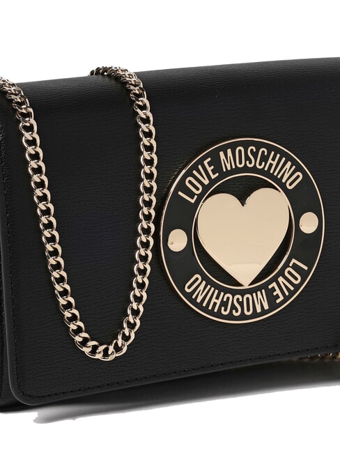 SMART DAILY Geantă de umăr cu curea metalică negru - Genți femei