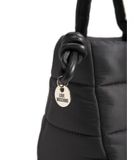 LOVE MOSCHINO AIR WAVE Sacoșă de cumpărături pufoasă negru - Genți femei - 3