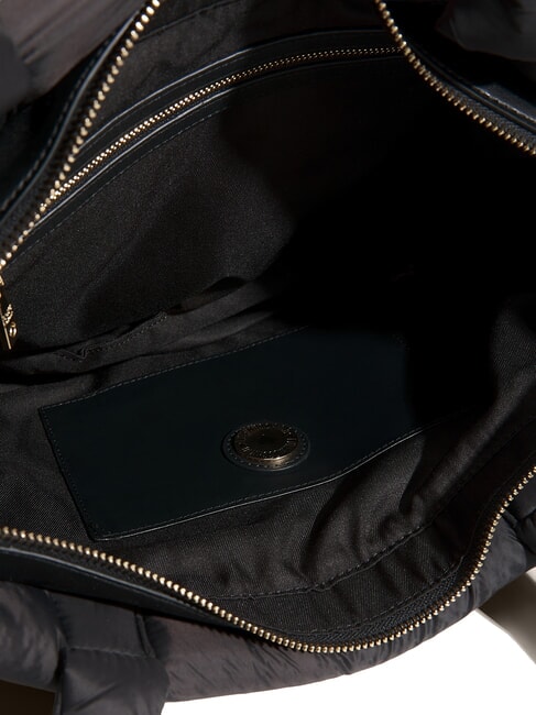 AIR WAVE Sacoșă de cumpărături pufoasă negru - Genți femei