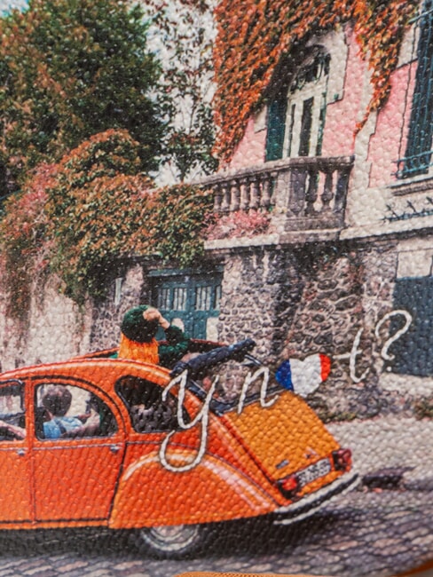 YESBAG Geantă de umăr mini asta e viața - Genți femei