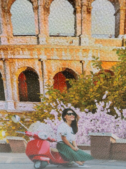 YESBAG  Geantă mare de umăr Dragoste italiană - Genți femei