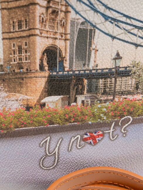 YESBAG Geanta de umar cu imprimeu Londra Kate - Genți femei