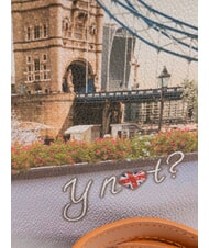 YNOT YESBAG Geanta de umar cu imprimeu Londra Kate - Genți femei - 3