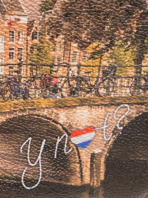 YESBAG Geantă de umăr mini râu de toamnă - Genți femei