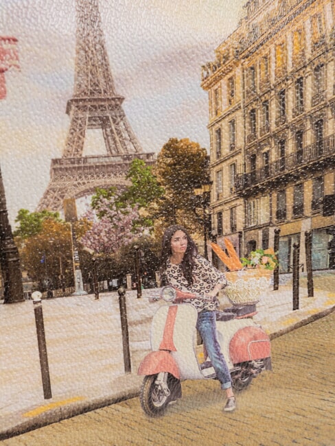 YESBAG  Cumpărător de umăr voal paris - Genți femei