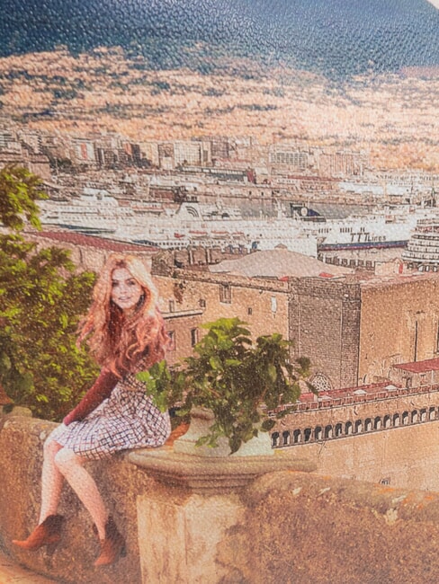 YESBAG Geantă de umăr Hobo lămâi - Genți femei