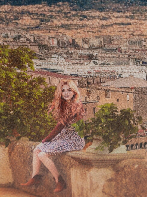 YESBAG Geantă de umăr pentru cameră lămâi - Genți femei