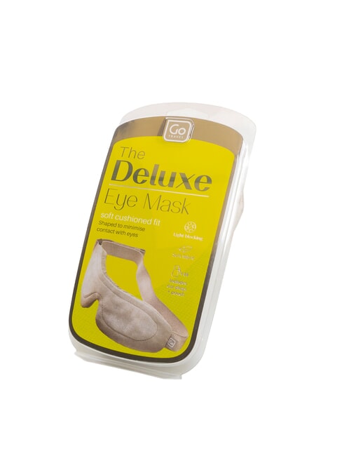 DELUXE Mască de călătorie gri - Accesorii de călătorie