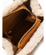 MARC ELLIS SHERPA Geantă mini cu curea de umăr piele închisă la culoare - Genți femei - 5