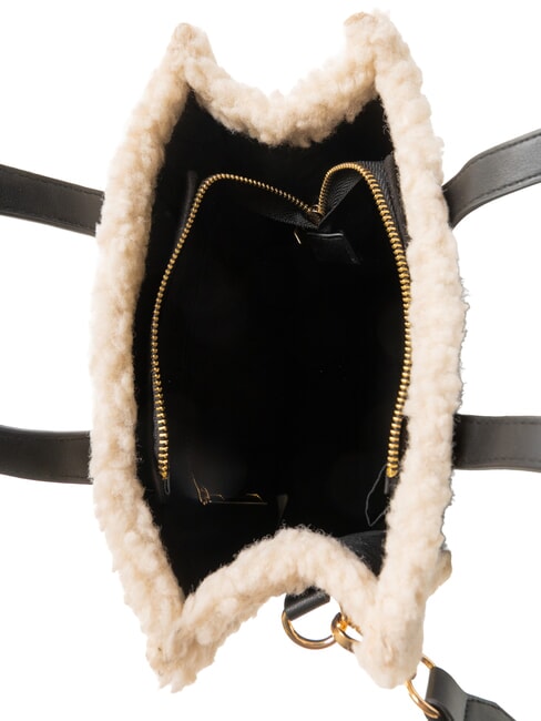 SHERPA Geantă medie cu curea de umăr negru - Genți femei