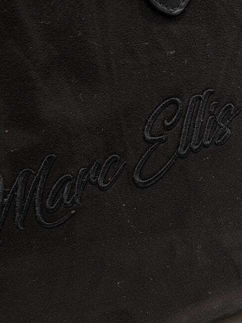 SHERPA Geantă mare cu curea de umăr negru - Genți femei