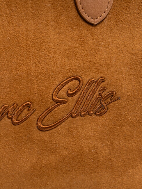 SHERPA Geantă mare cu curea de umăr piele închisă la culoare - Genți femei