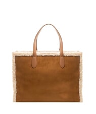 MARC ELLIS SHERPA Geantă mare cu curea de umăr piele închisă la culoare - Genți femei - 4