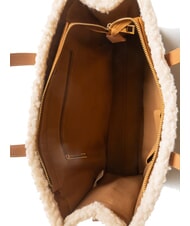 MARC ELLIS SHERPA Geantă mare cu curea de umăr piele închisă la culoare - Genți femei - 5