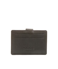 TIMBERLAND TB Suport card din piele maro închis - Portofele bărbați - 2