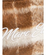 MARC ELLIS CHECK Geantă de mână cu manșetă cacao - Genți femei - 3