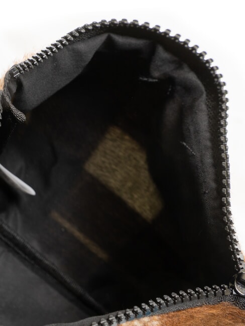 CHECK Geantă de mână cu manșetă cacao - Genți femei