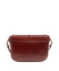 THE BRIDGE FAENTINA Geantă de umăr mare din piele Chianti / Bordeaux / Aur - Genți femei - 4