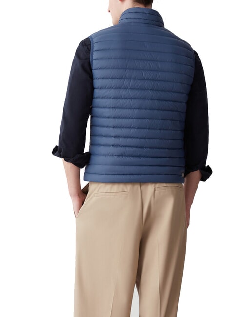 REPUNK Jachetă fără mâneci cu puf albastru închis-gheață - Jachete fără mâneci pentru bărbați